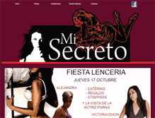 Tablet Screenshot of clubmisecreto.com